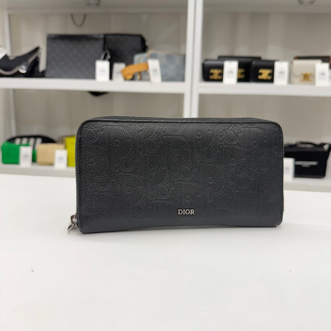 디올 오블리크 그래비티 지퍼 장지갑 상품이미지1
