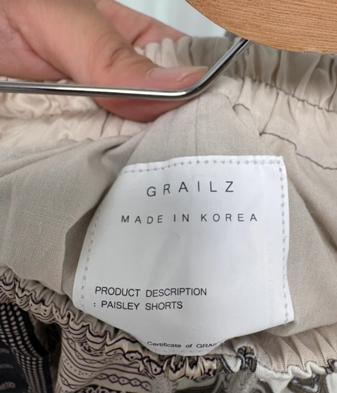 그레일즈 Grailz 페이즐리 쇼츠 상품이미지3