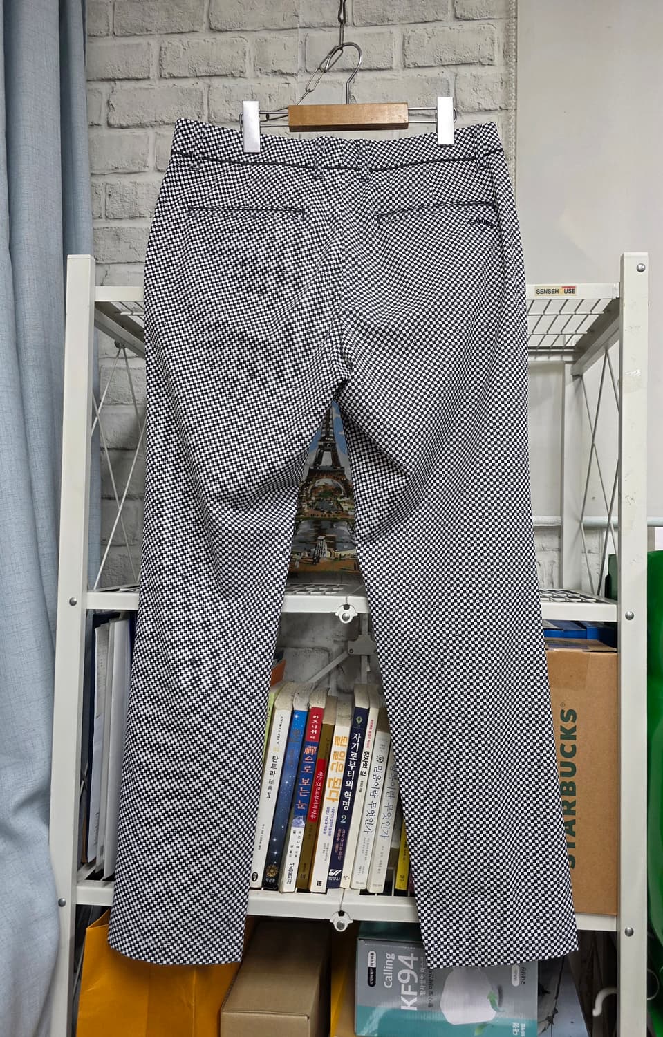 캘러웨이 남성 골프바지 32 봄~여름 체크 골프팬츠 MN11 상품이미지3