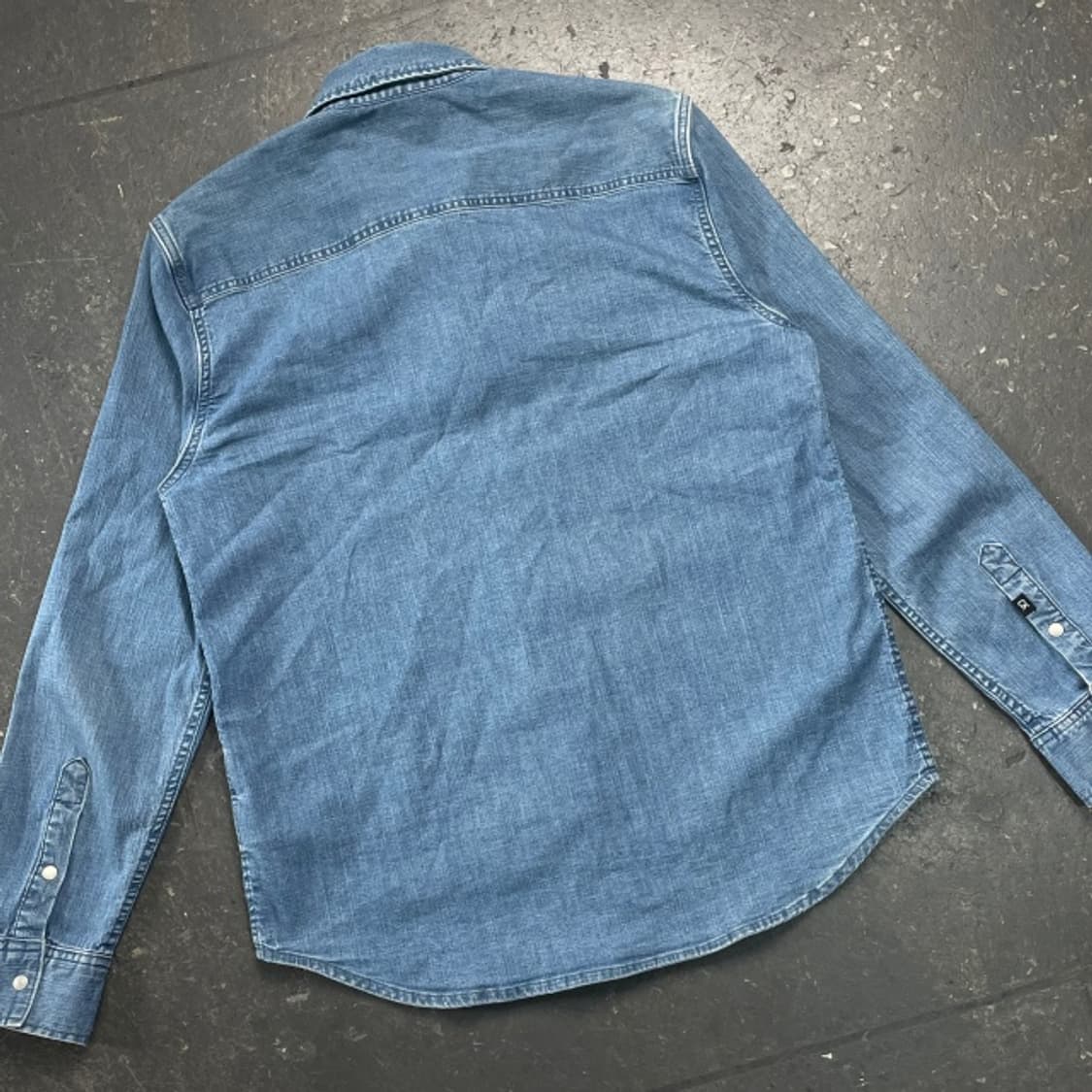 100 캘빈클라인 데님셔츠 상품이미지5