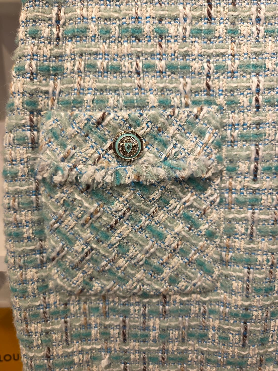 미샤 트위드 슬릿 스커트 상품이미지4