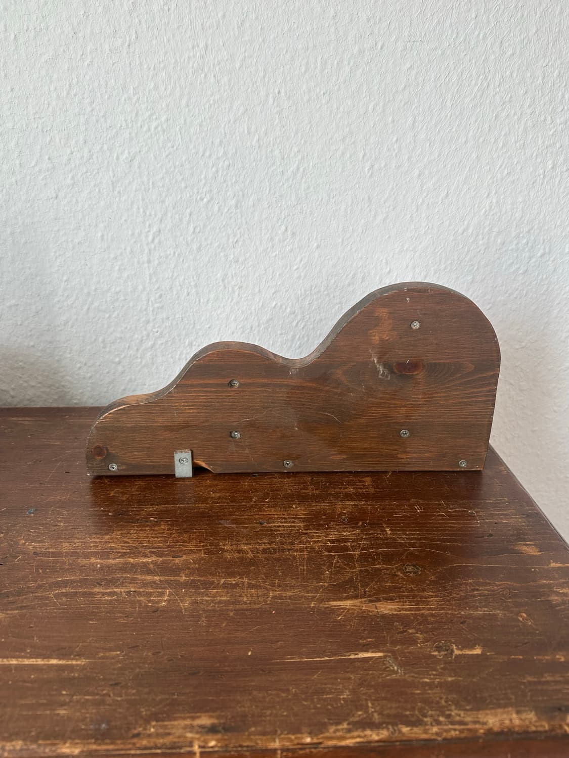 독일)빈티지 우드 모서리선반 상품이미지3