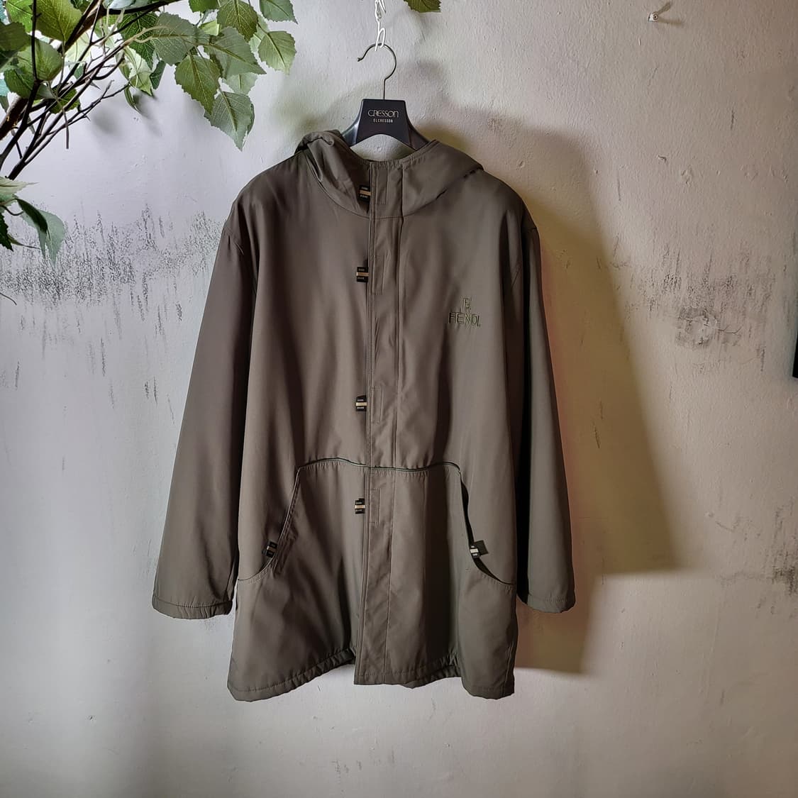 FENDI JEANS 후디 롱자켓 (XL) 상품이미지1