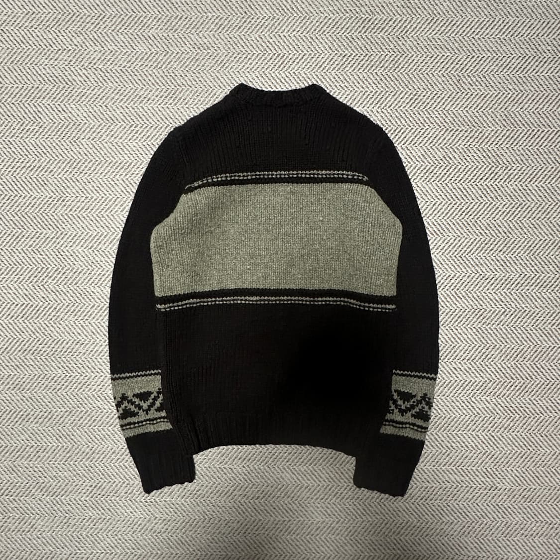 VINTAGE hand made knit sweater 상품이미지2