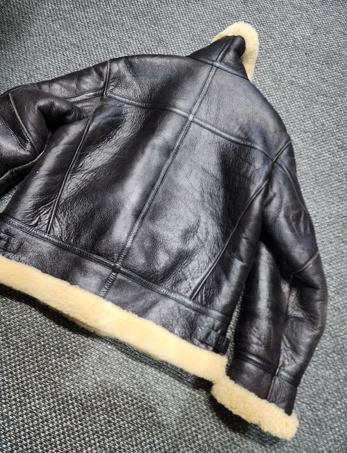 스페로네 양가죽 무스탕 L사이즈  상품이미지10