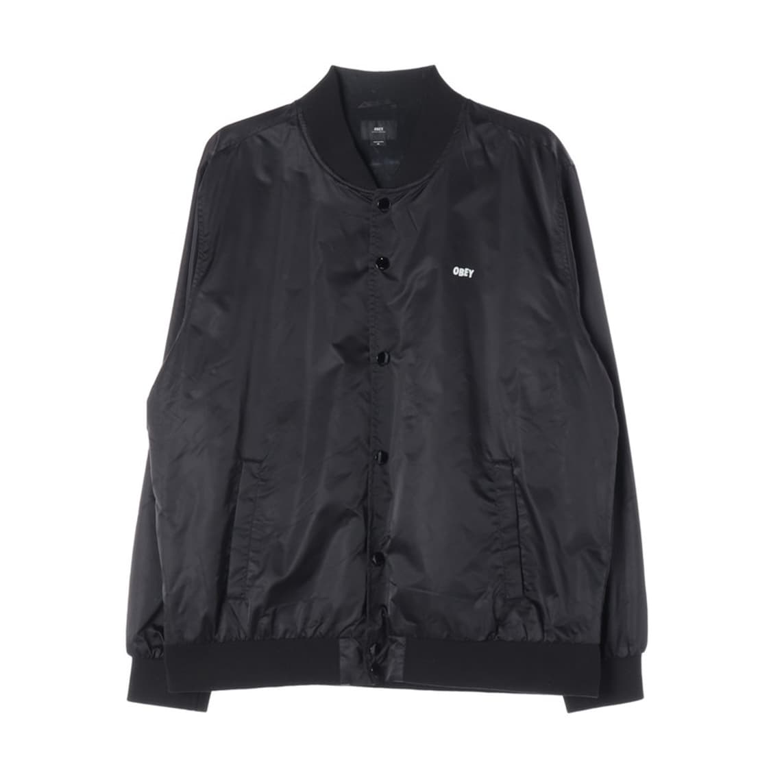 OBEY 빅페이스 로고 블랙 코치자켓 XL 상품이미지1