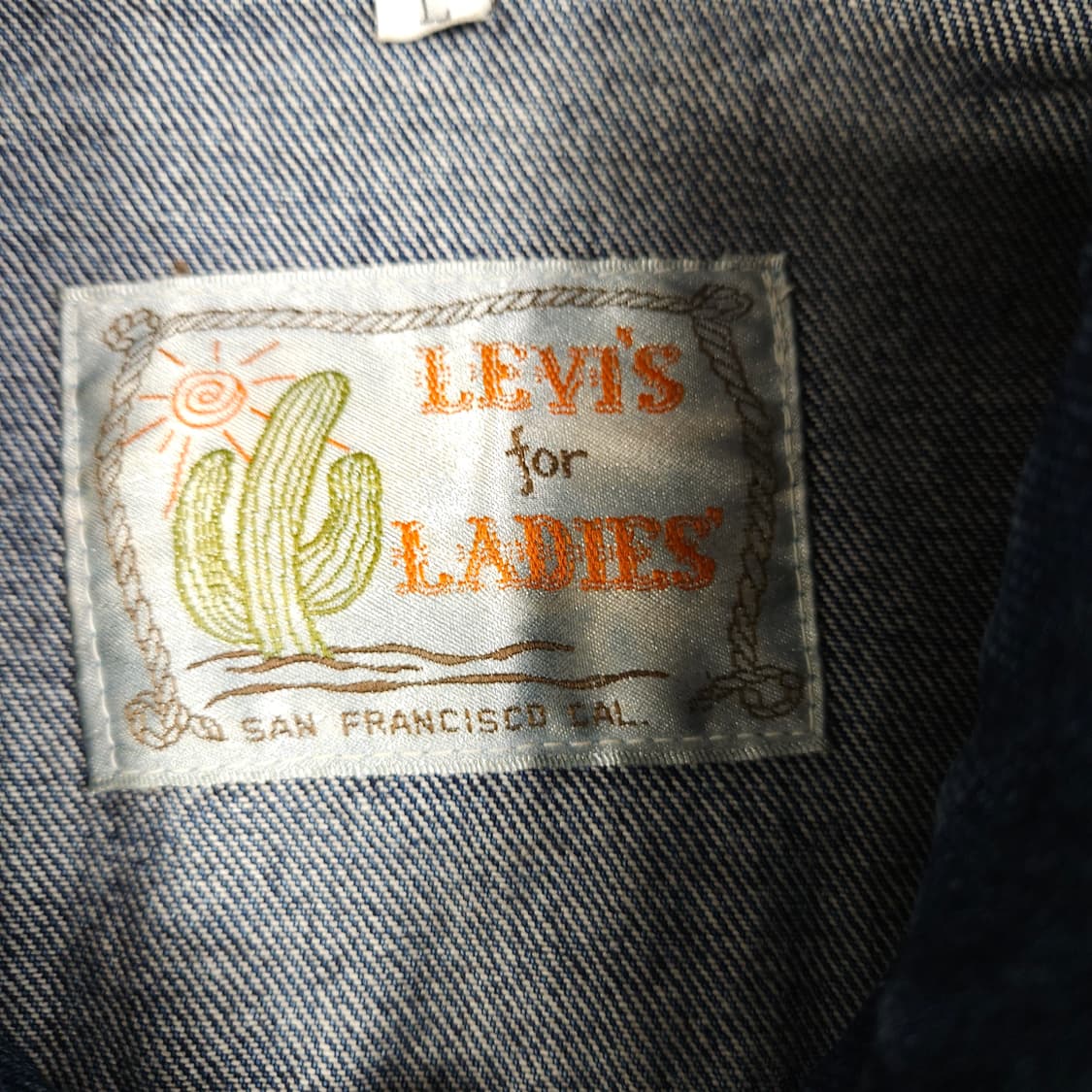 리바이스 데님 크롭 자켓  상품이미지4