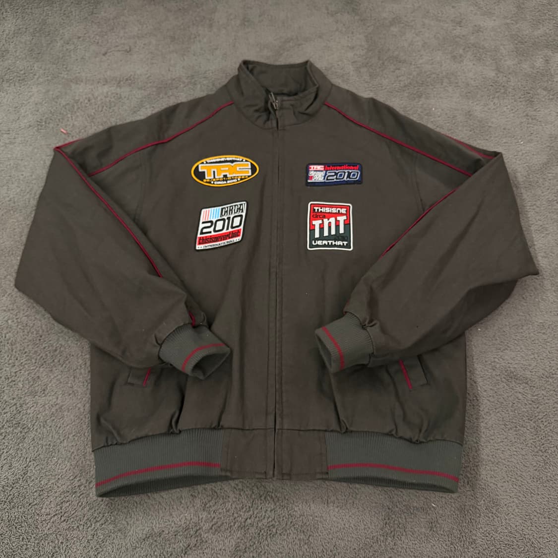 [ 정품/S ] 디스이즈네버댓 TRC 레이싱 자켓 상품이미지2