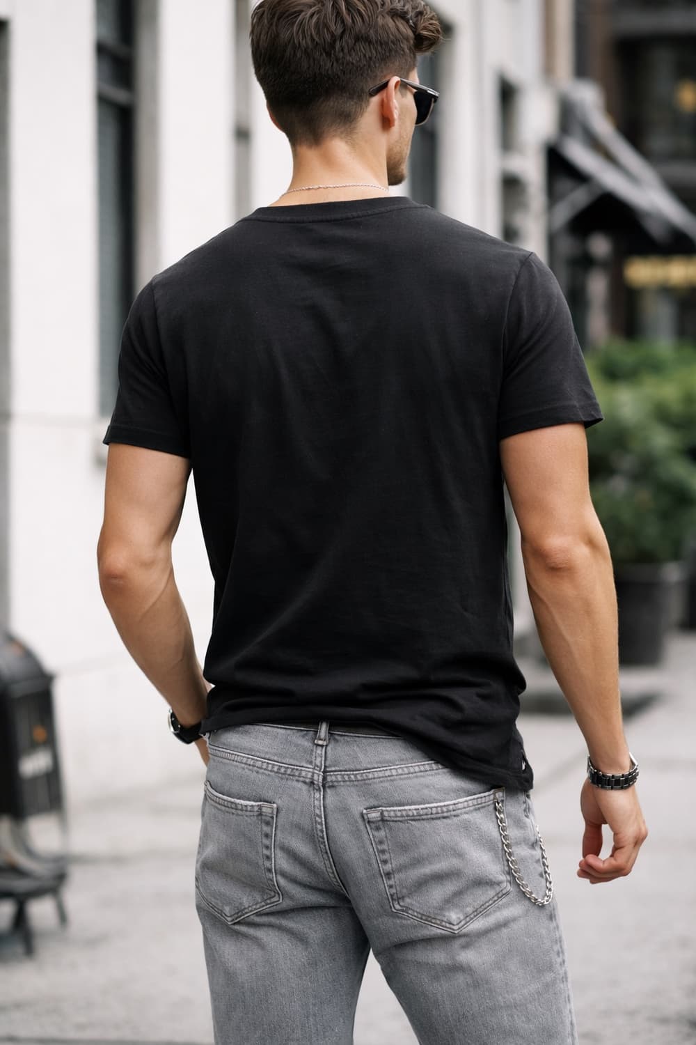 Polo Ralph Lauren 레드포니 V넥 반팔 티셔츠 (Bla 상품이미지2