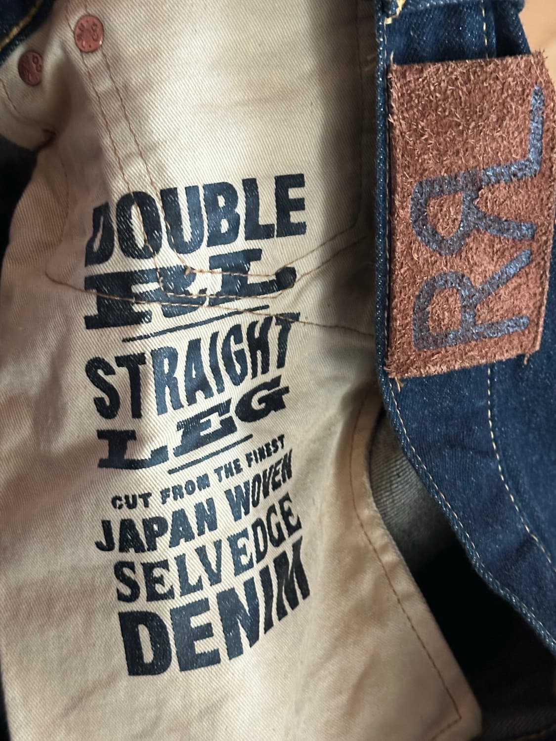 RRL 데님 원워시 스트레이트 셀비지 (32) 상품이미지3