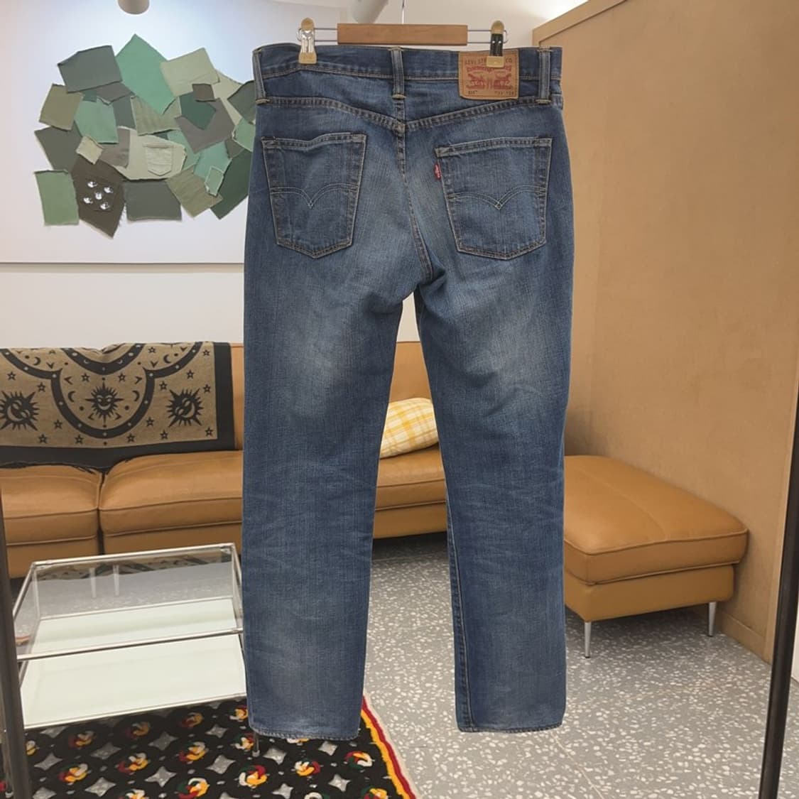 리바이스 빈티지 캐주얼 워싱 데님팬츠 31인치 C07908 상품이미지4