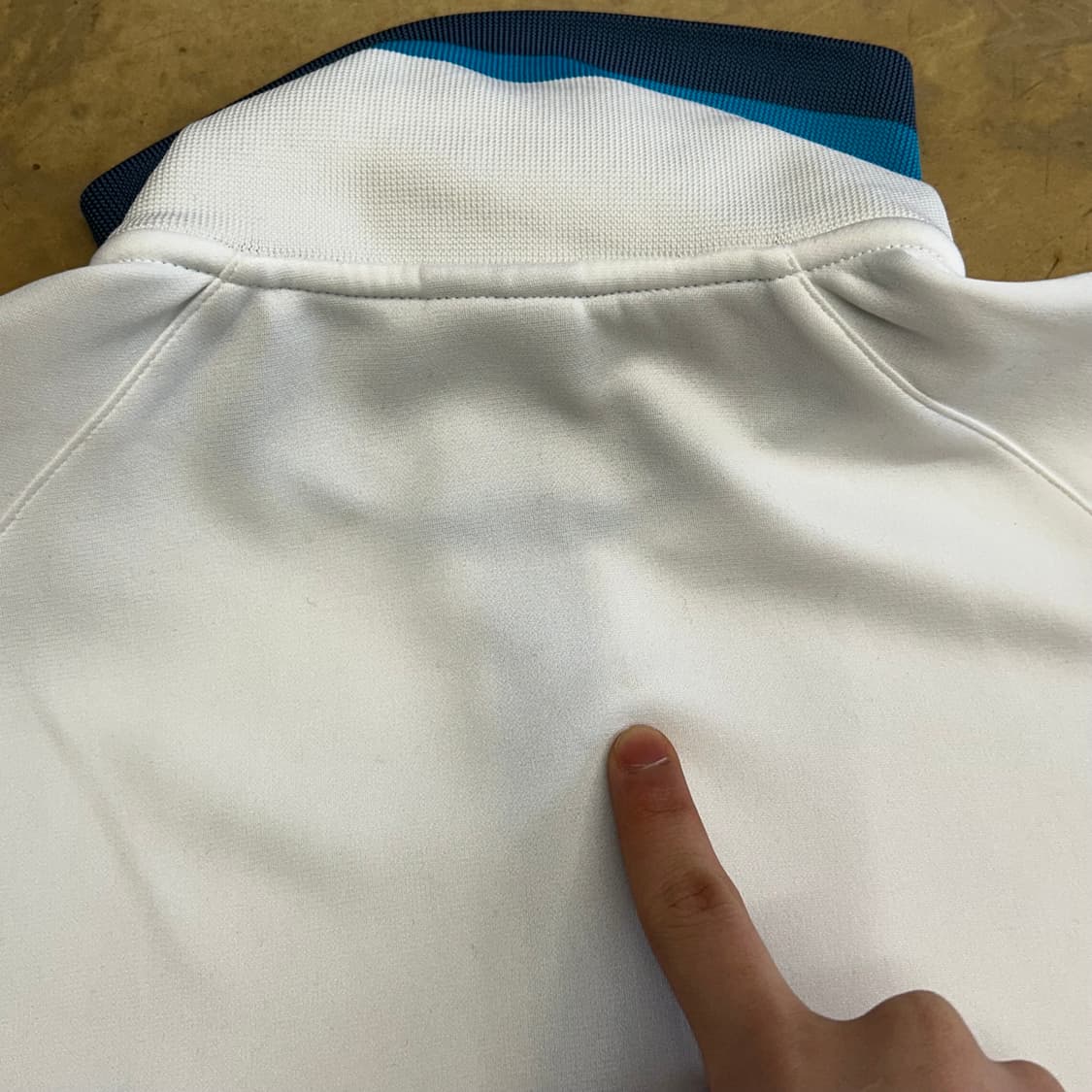 Nike 화이트 트랙탑 져지 상품이미지5