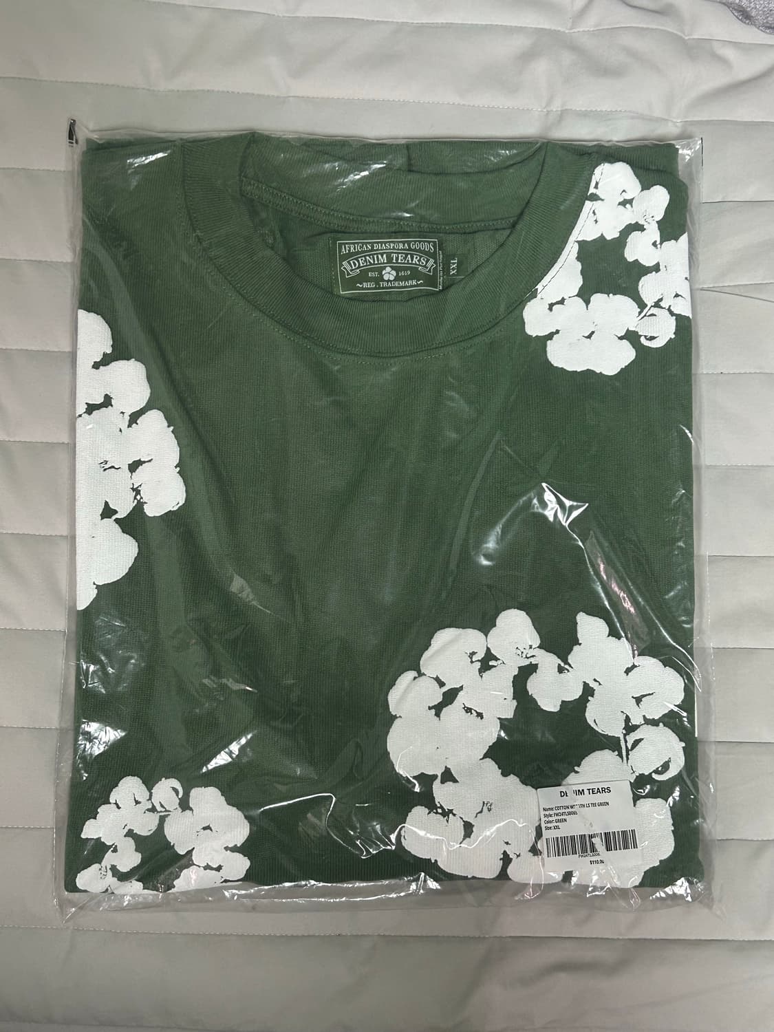 데님티어스 그린 롱슬리브 2xl 상품이미지1