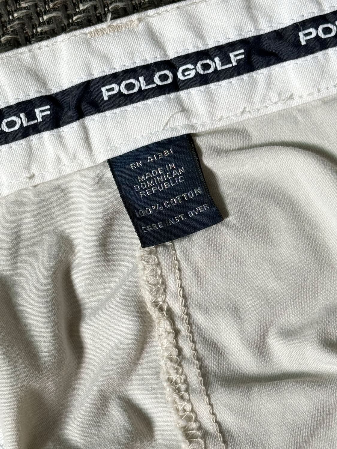 (34) 90s 폴로 랄프로렌 골프 클래식 플리츠 치노 팬츠 상품이미지4