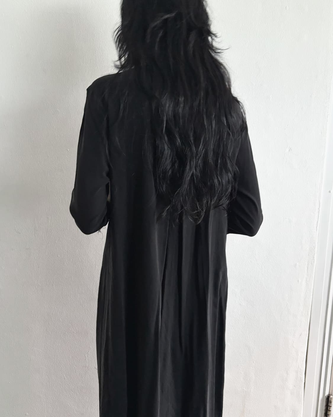 트랜짓 아티저널 수소봉제 롱 하프셔츠 상품이미지2