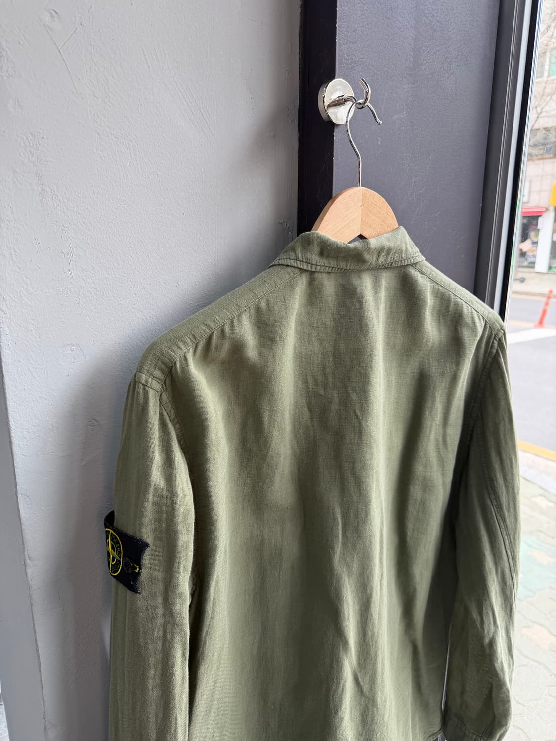 100/ 스톤아일랜드 2000AW 린넨 마 셔츠자켓 상품이미지7