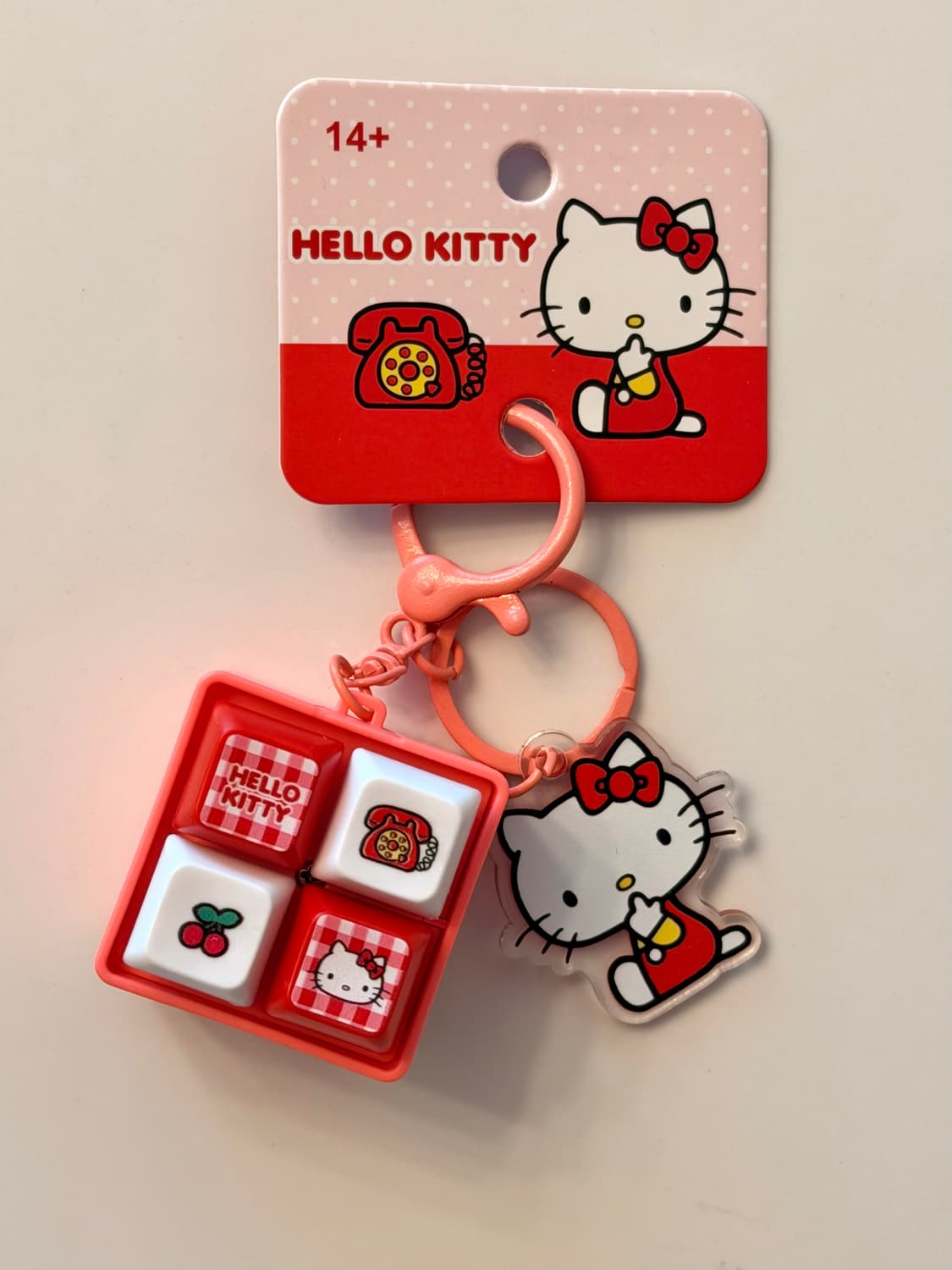 산리오 헬로키티 키캡키링 상품이미지1