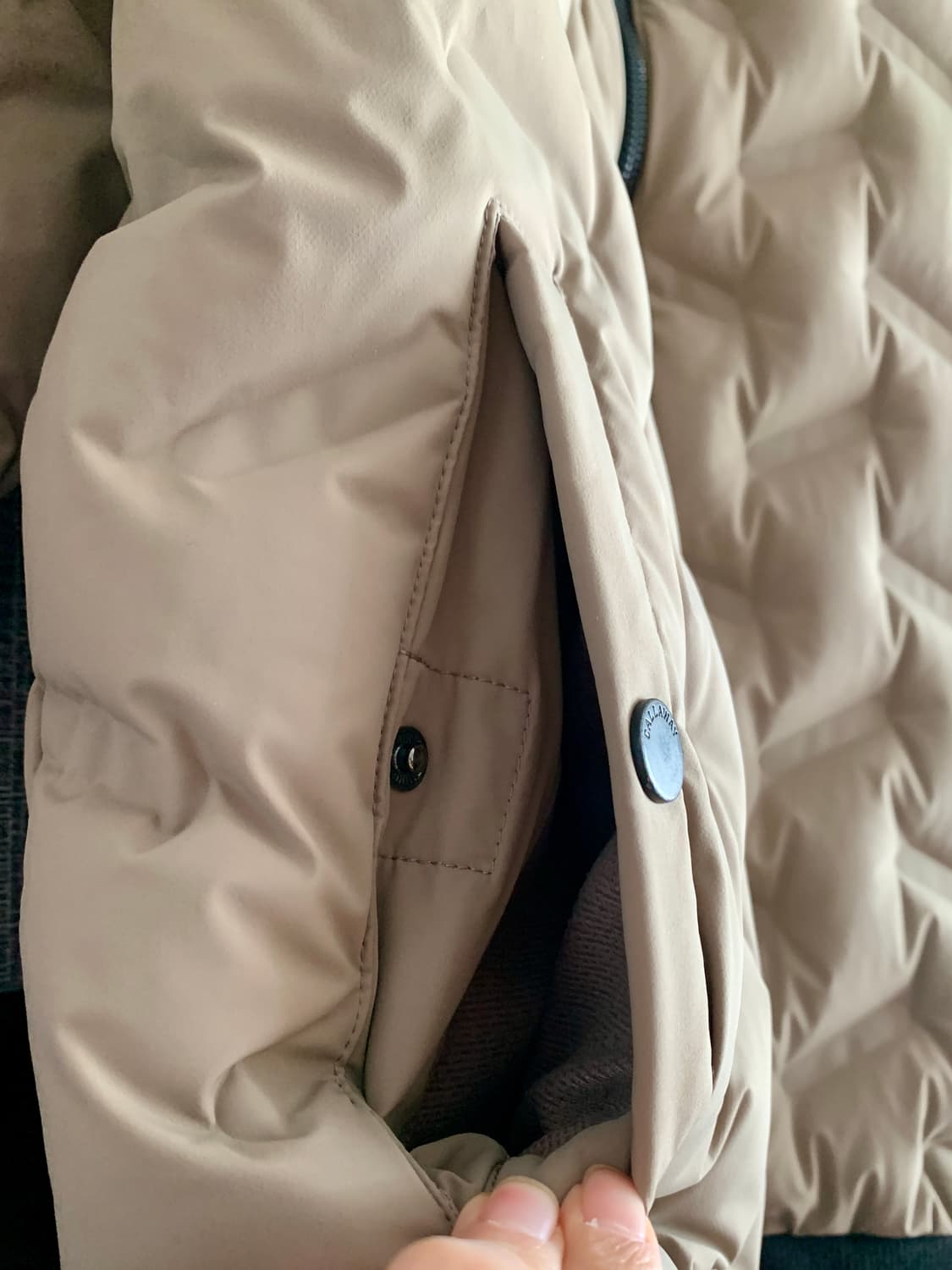 캘러웨이 Callaway 남성 골프 패딩 점퍼 구스 다운 거위털 블루종 상품이미지3