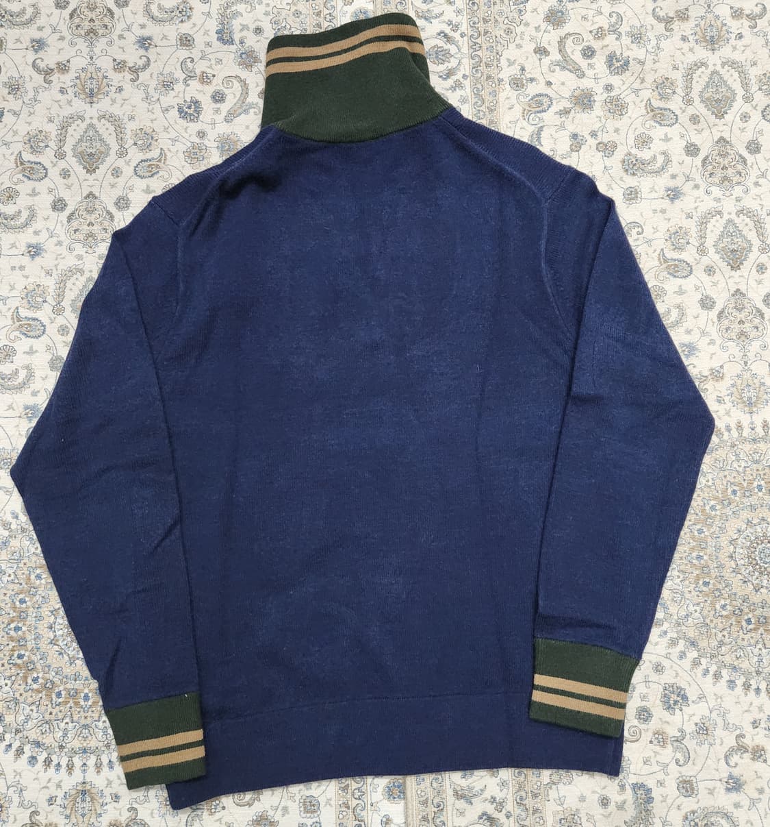 유니클로 X jw앤더슨 하프넥 니트집업 XL 상품이미지4