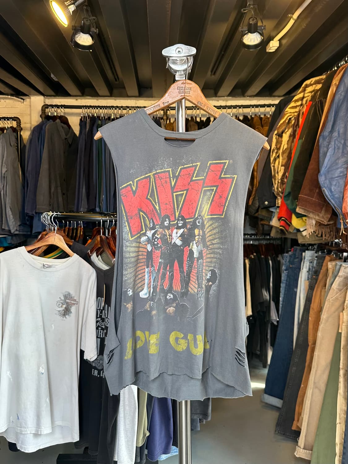 kiss 키스 락밴드 컷오프 베스트 상품이미지1