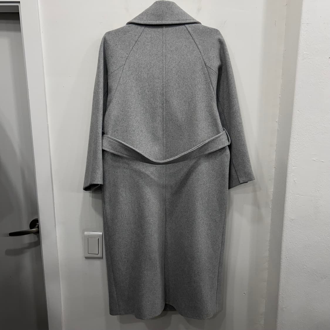 라퍼지스토어 울리치 블랜드 래글런 더블버튼 롱코트 상품이미지5