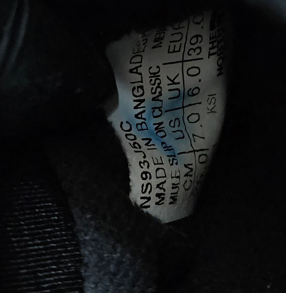 노스페이스 250mm- 슬립온 패딩 방한화 상품이미지7