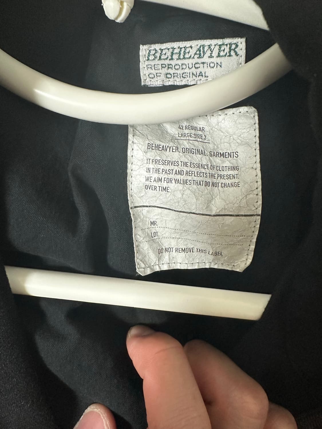 3사이즈) 비헤비어 필드 자켓 상품이미지3