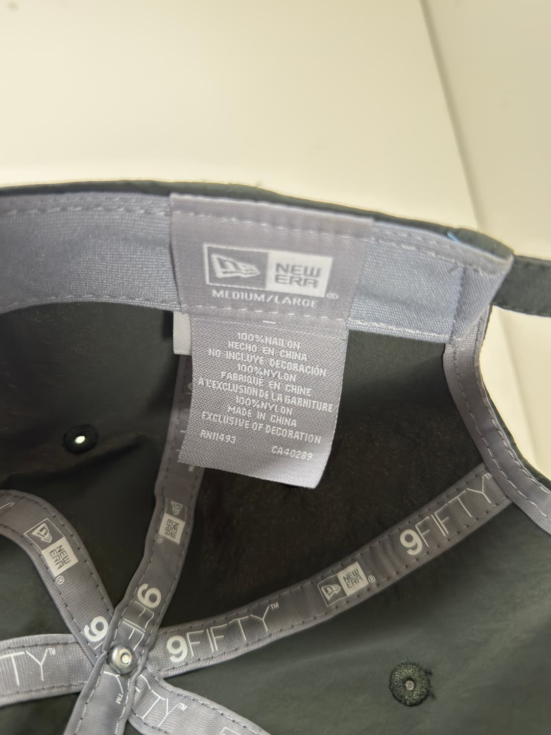 뉴에라 나일론 볼캡 카키  상품이미지6