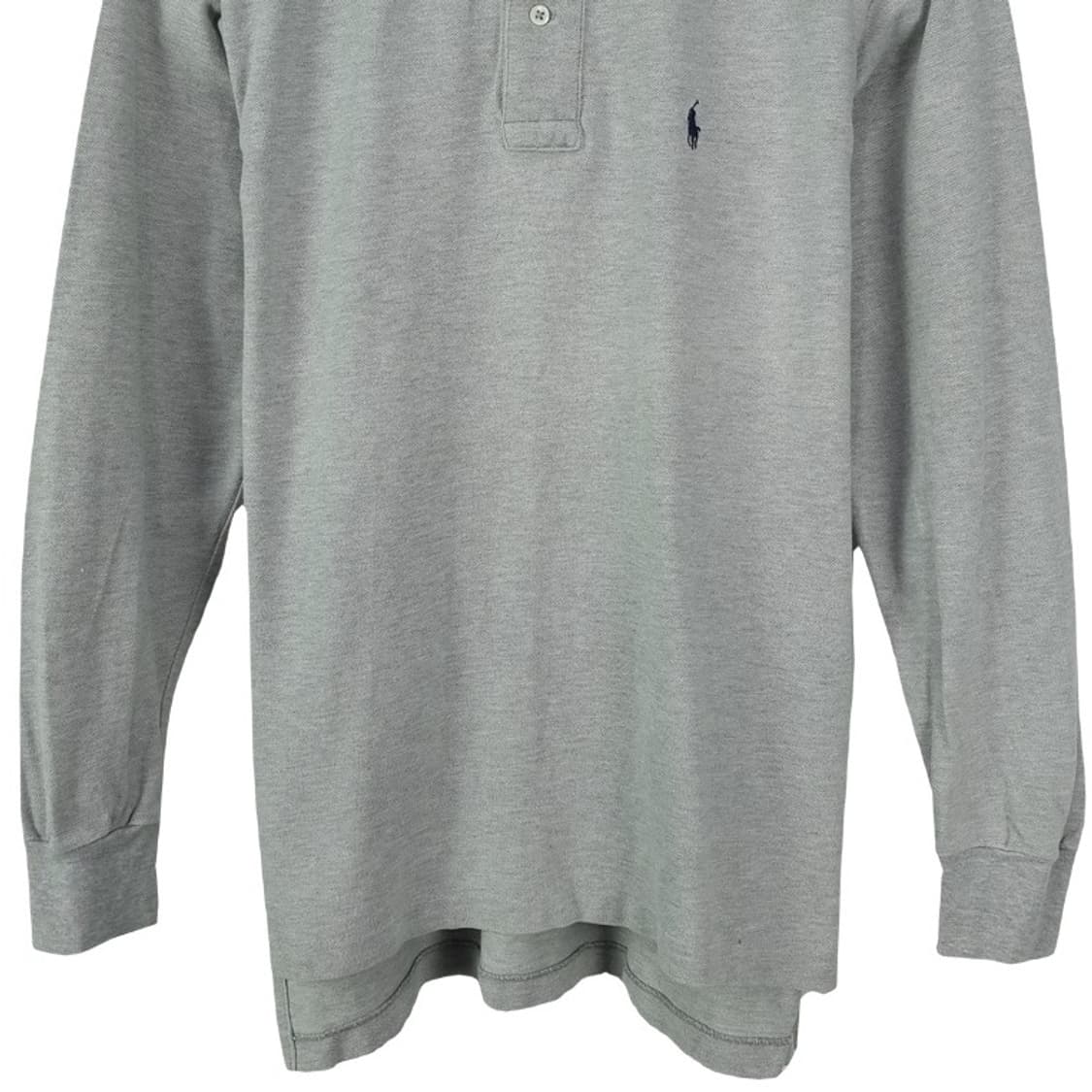 [폴로 랄프로렌] 포니 로고 자수 긴팔 카라티 그레이 M18219 상품이미지5