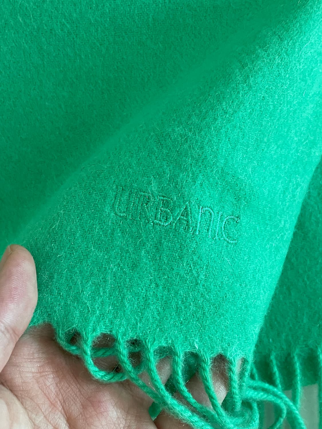 얼바닉30 캐시미어 머플러 제이드 상품이미지4