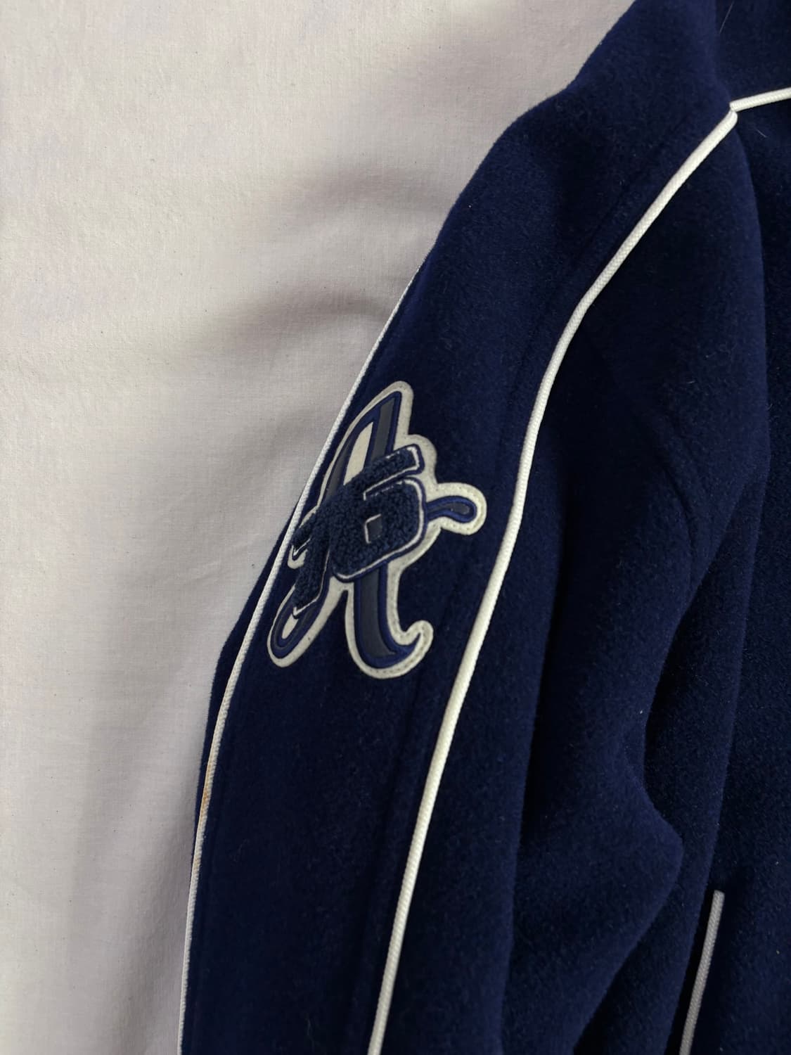 Avirex x Iatf 아비렉스 아이엠더퓨처 바시티  울 자켓 1 상품이미지5