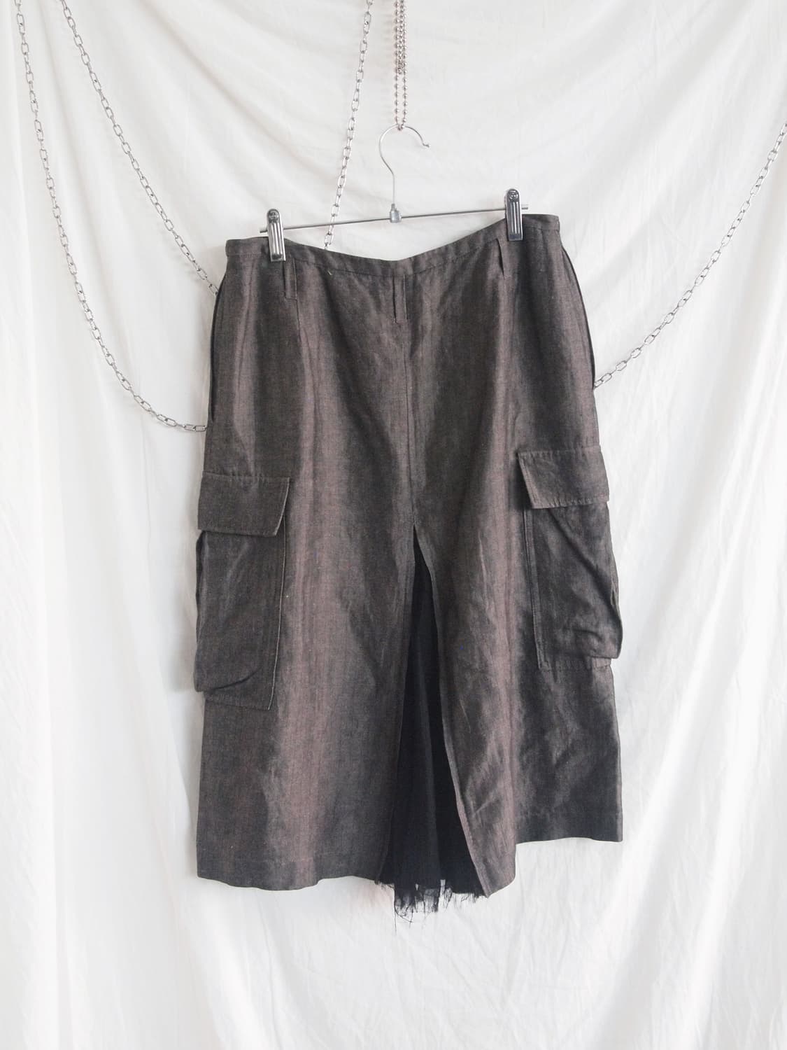 pas de calais 아티저널 아방가르드 카고스커트 상품이미지7