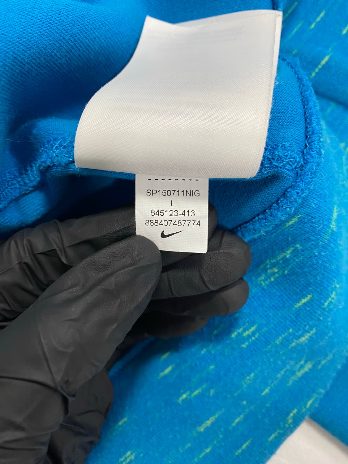 나이키 테크팩 블루 후드집업 L <656> 상품이미지9