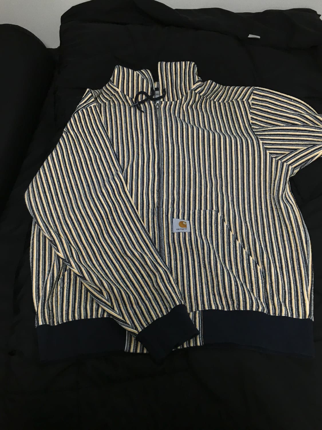 칼하트WIP HOODED TEXTURE JACKET XL 텍스쳐 후드 상품이미지1