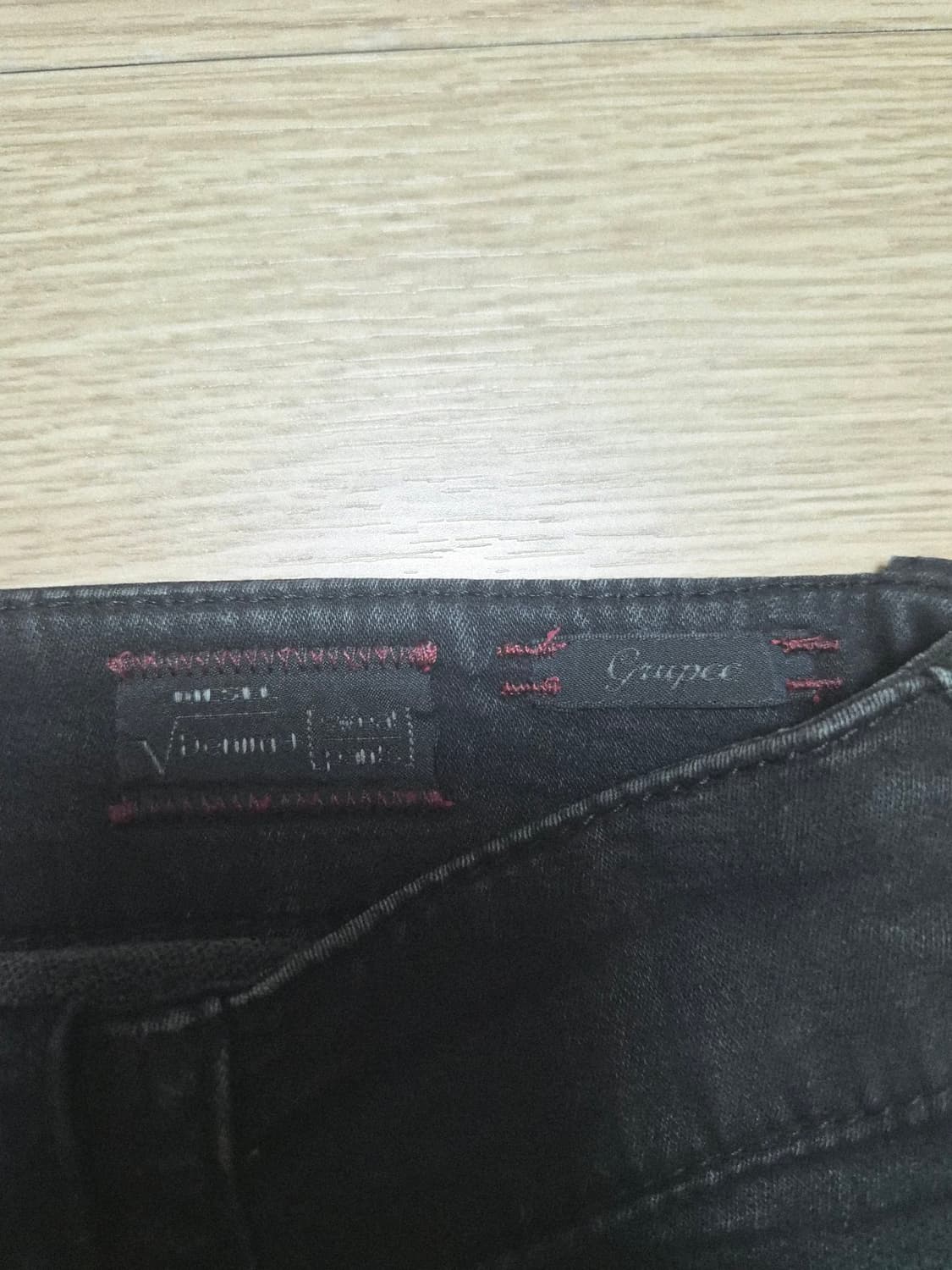 디젤 코팅 워싱 블랙진 데님 상품이미지6