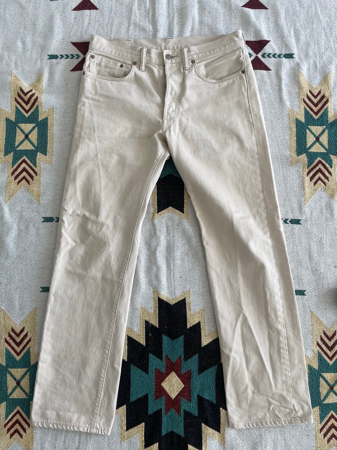 RRL 스트레이트레그핏 에크루진(32x32) 상품이미지1
