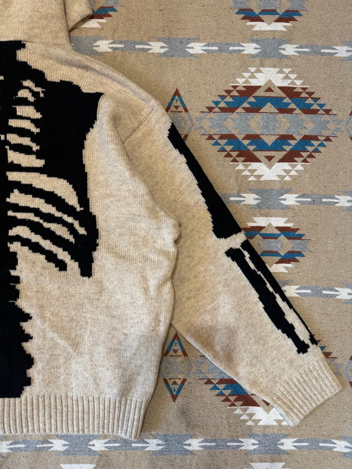 [L] 캐피탈 5G 울 본 후드 스웨터 키나리 상품이미지3