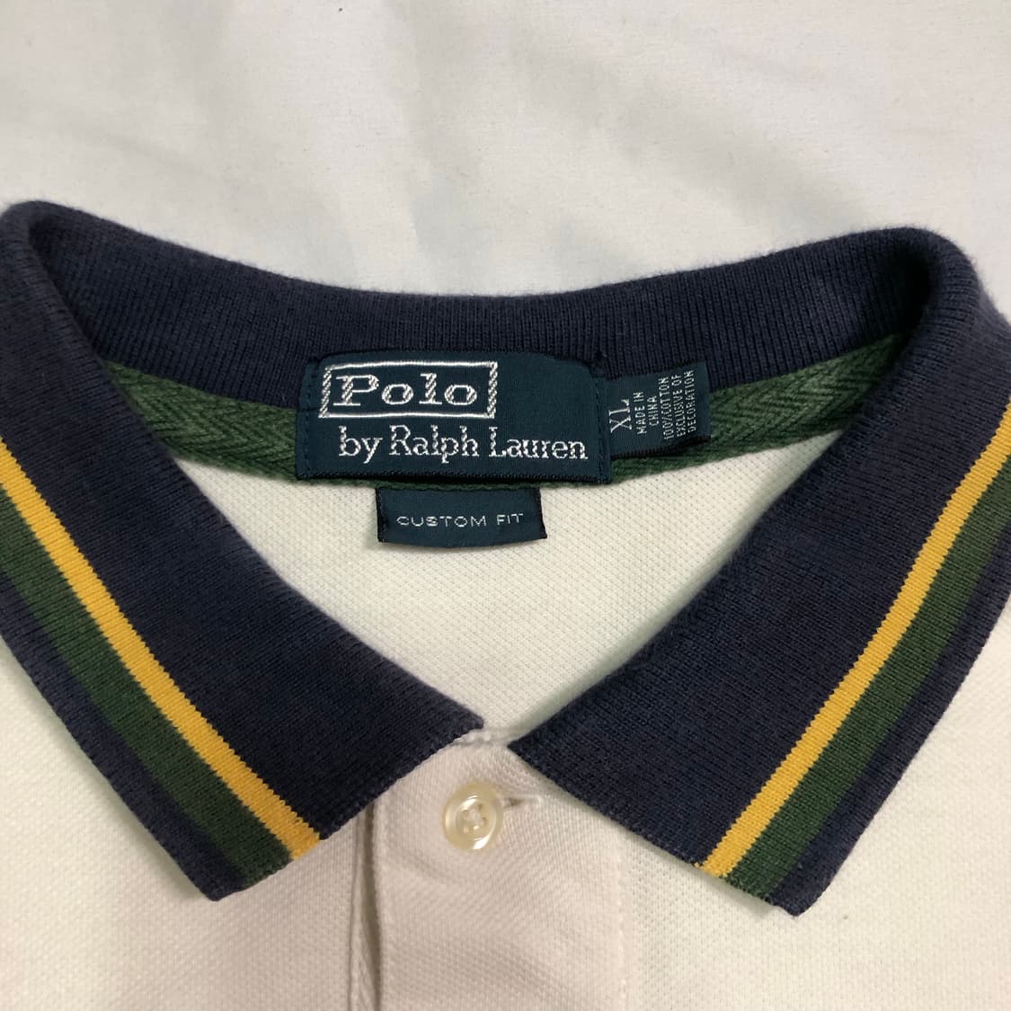 폴로 랄프로렌 빅포니 화이트 PK 카라티 상품이미지4