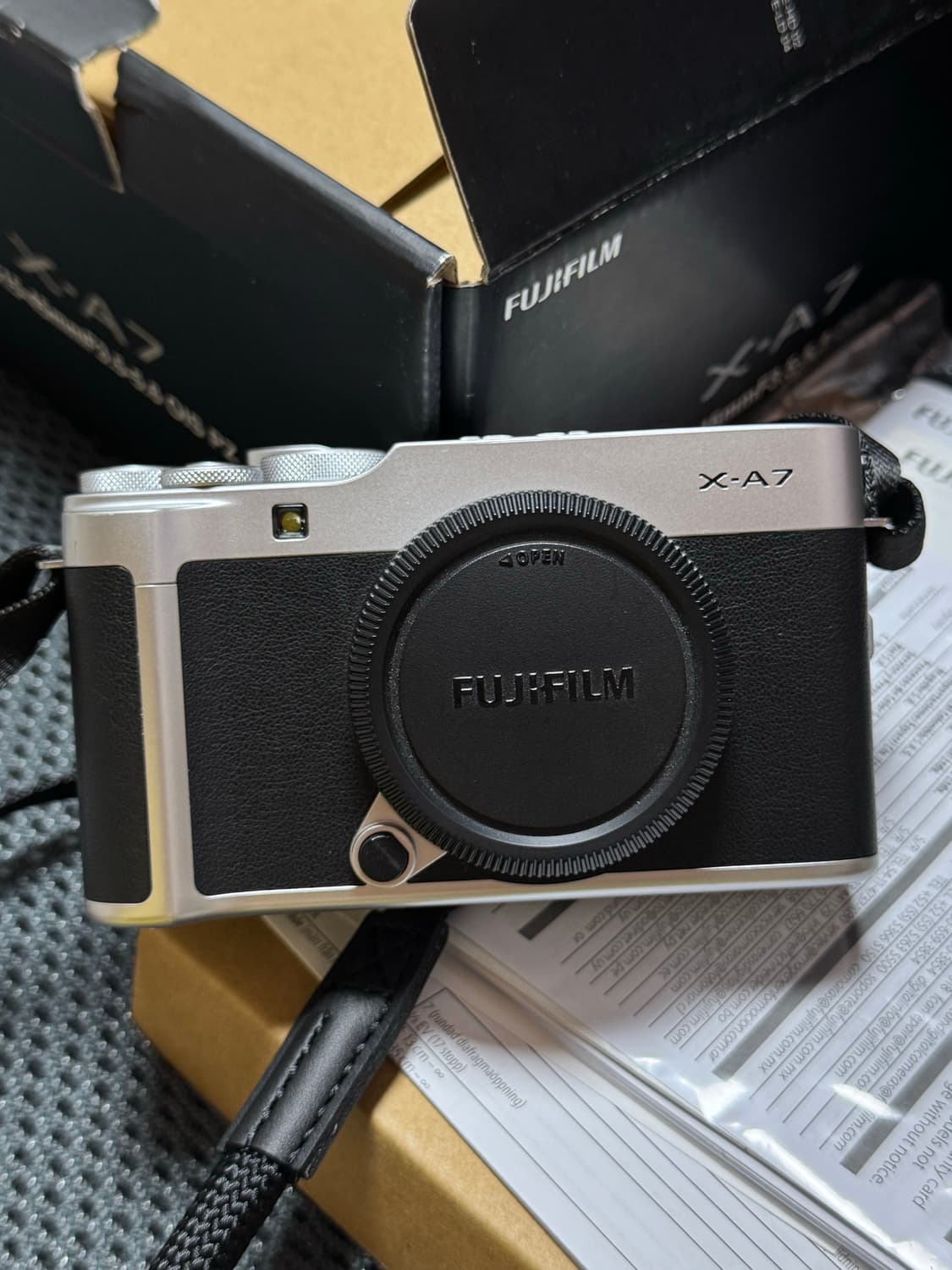 후지 X-A7 카메라 (15-45 렌즈 포함) 상품이미지5