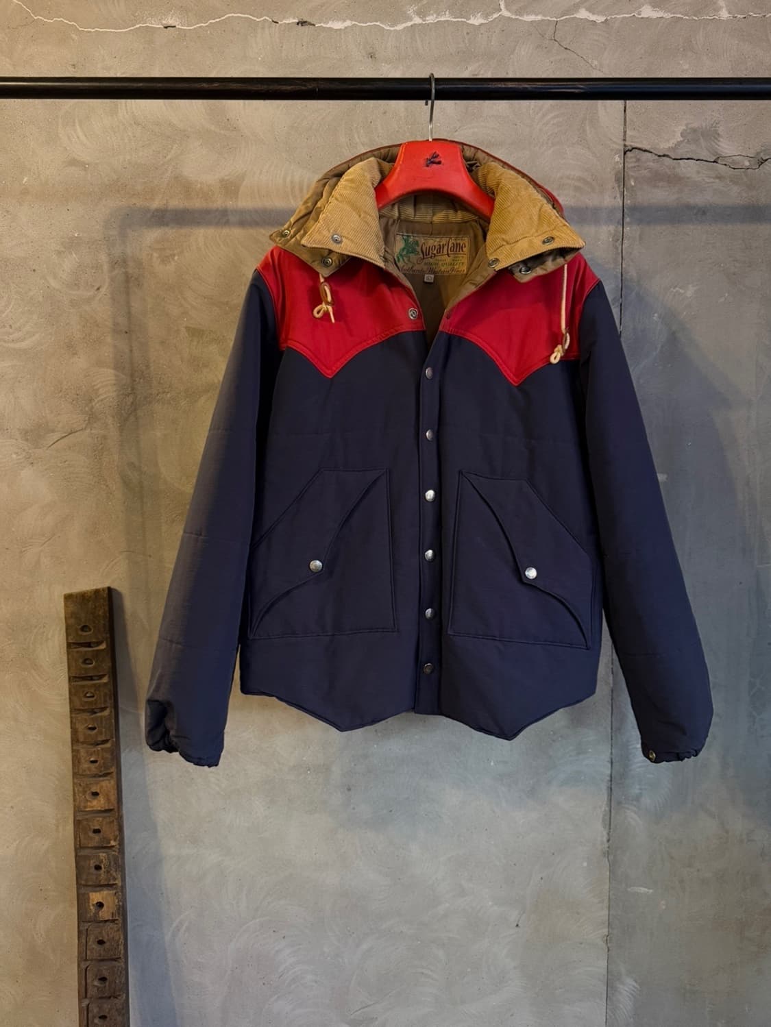 슈가케인 요크 패딩 자켓 슬림100 상품이미지8