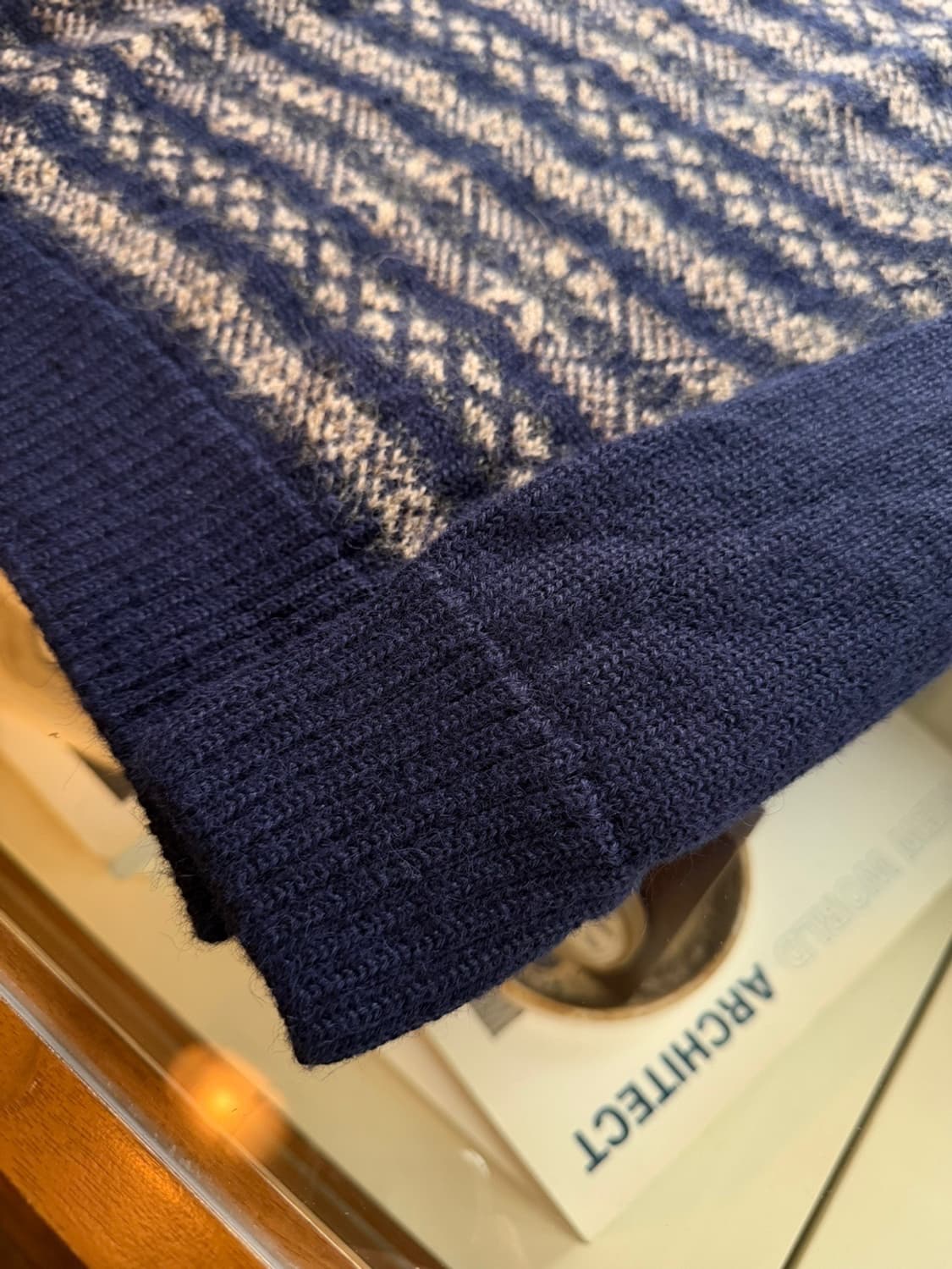 아페쎄 모호크넥 니트 남성100 상품이미지6