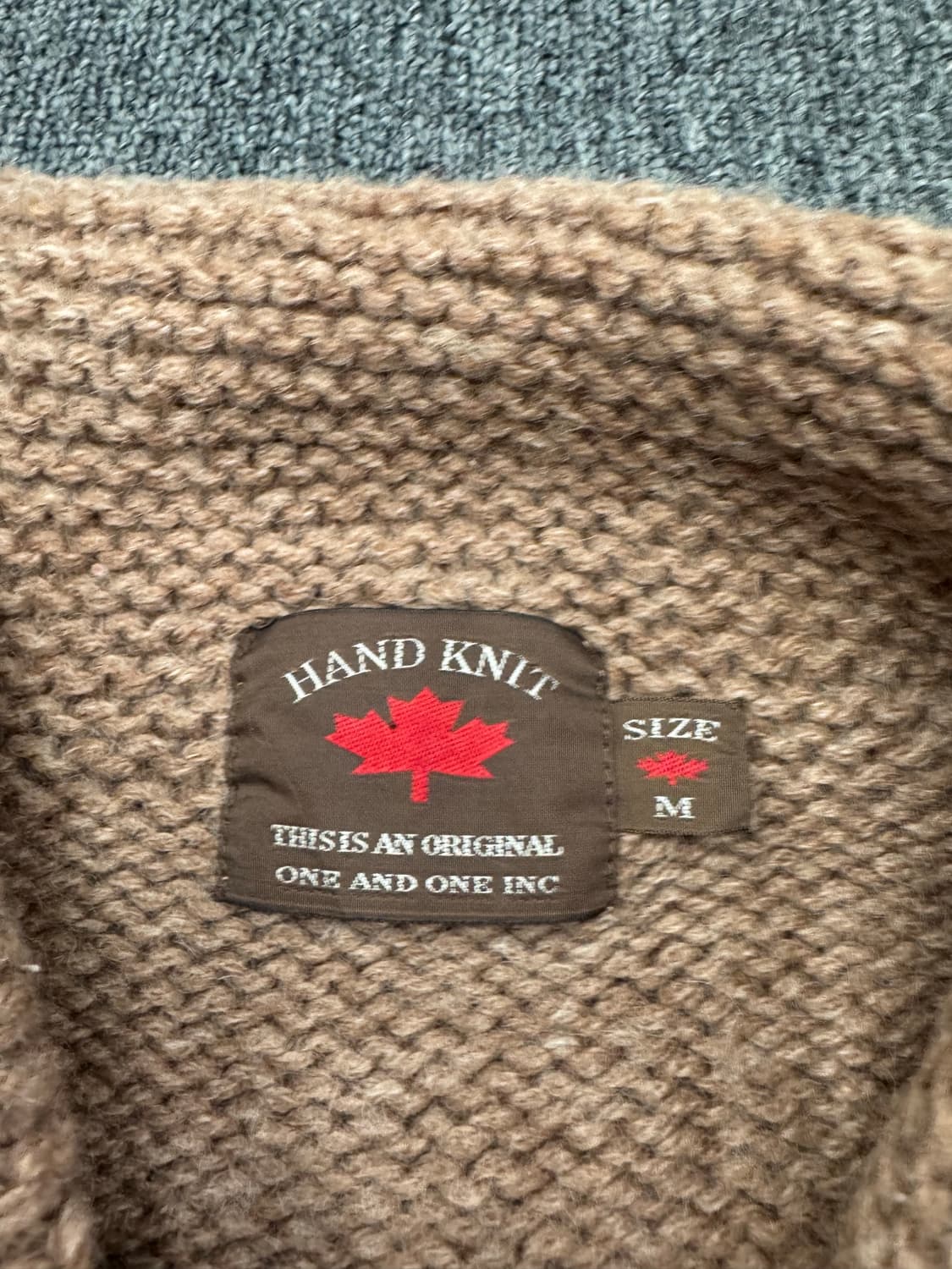 캐나다 스타일 빈티지 니트 코위찬 상품이미지3