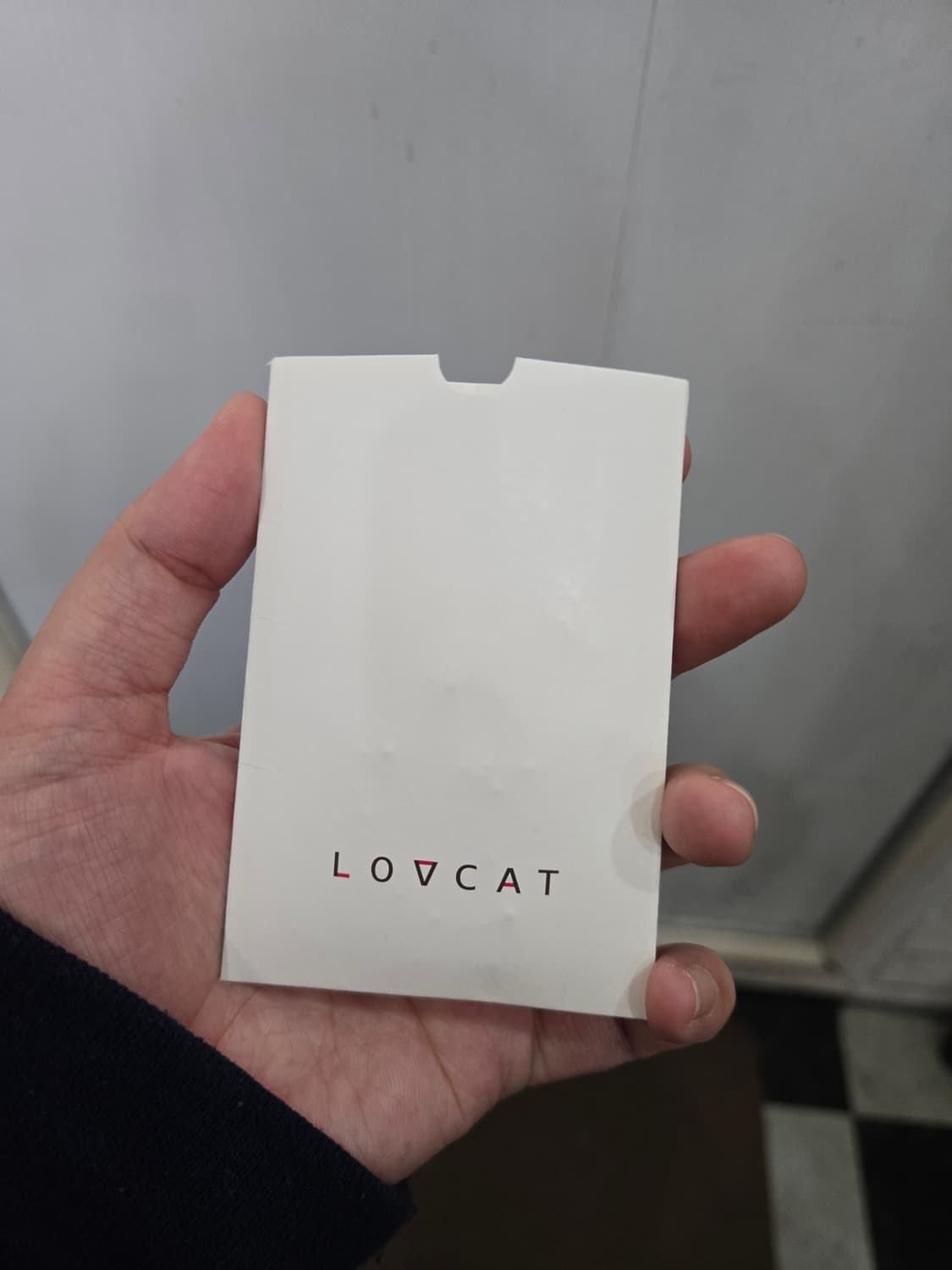 보증서O)) LOVCAT 러브캣 나비 클러치백! 러브캣 큐빅 클러치백! 상품이미지4