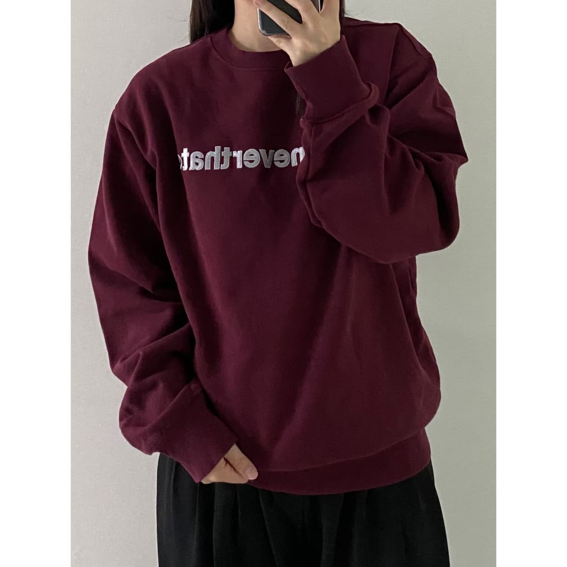 디스이즈네버댓 맨투맨 상품이미지1