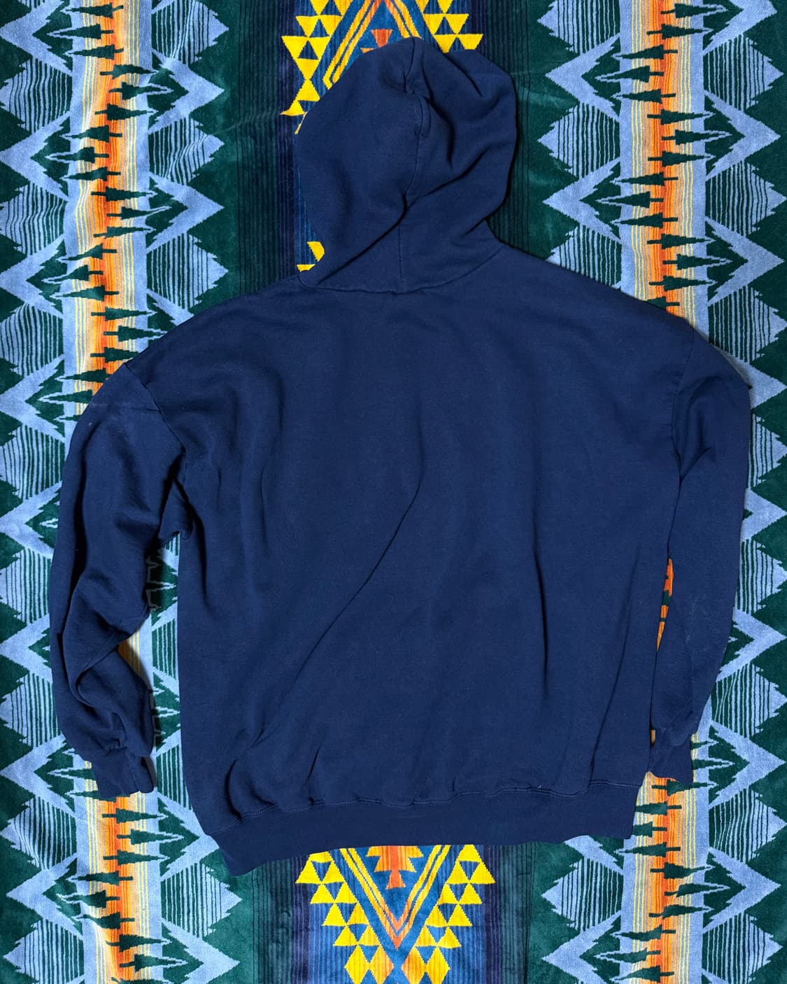 VTG Devil skate Hoodie Navy xxl 상품이미지5