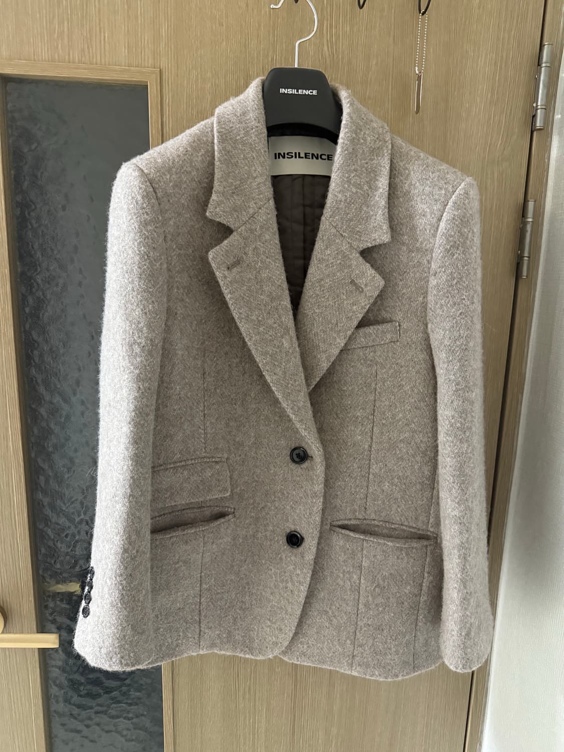 인사일런스 우먼 울 자켓 상품이미지2