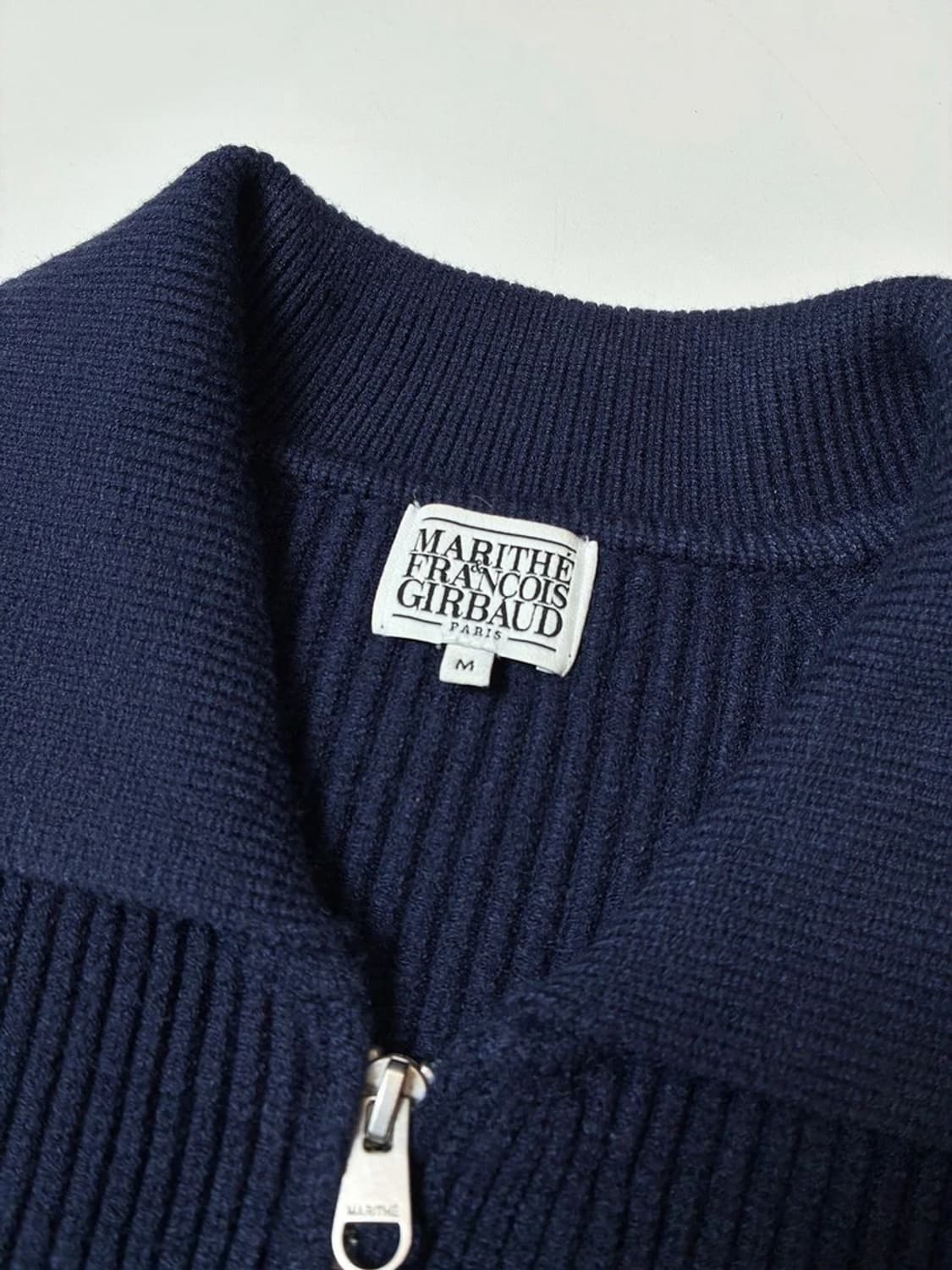 마리떼프랑소와저버 23FW 니트 투웨이 카라 집업 PN8541 상품이미지3