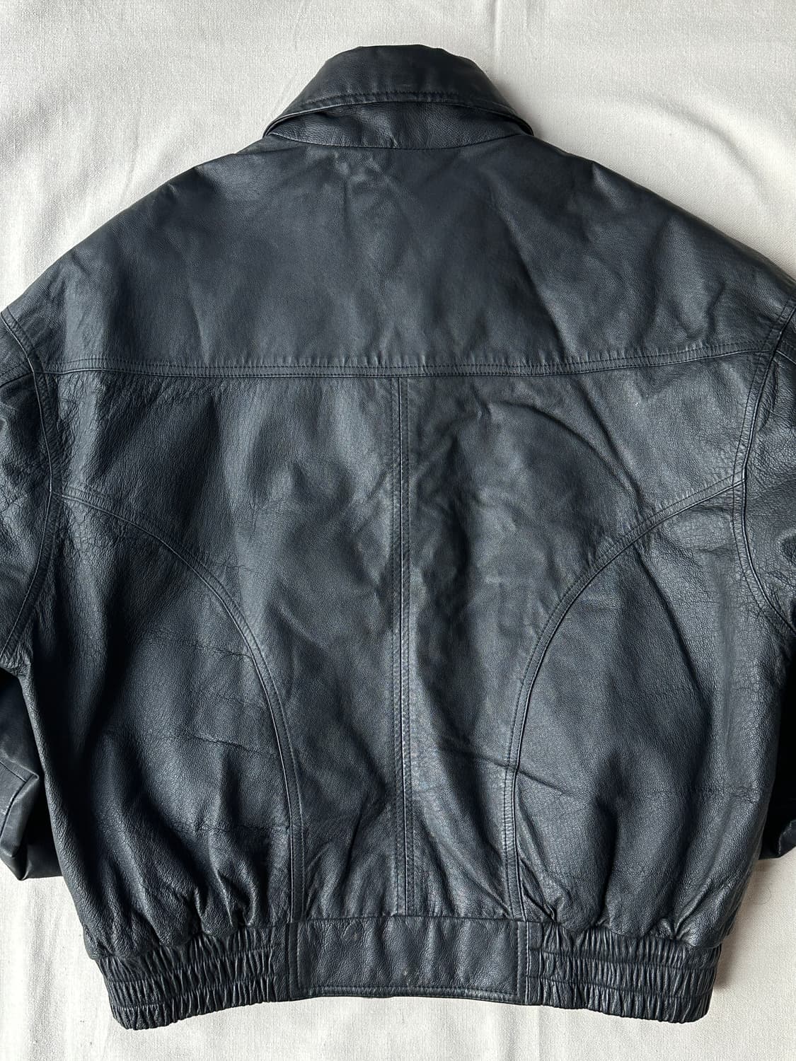 90s East West For Men 레더자켓 M 상품이미지6