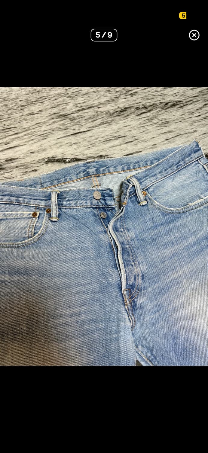 90s Levi’s 501 denim pants 상품이미지5
