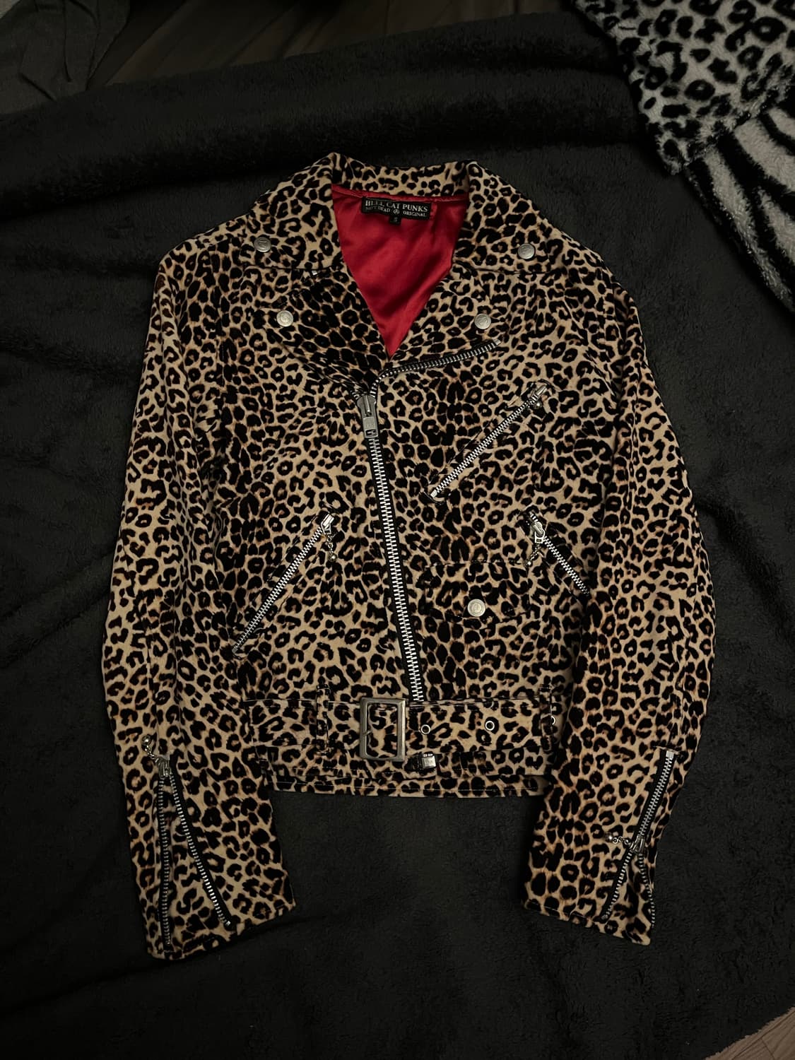 HELLCATPUNKS leopard jacket 상품이미지1
